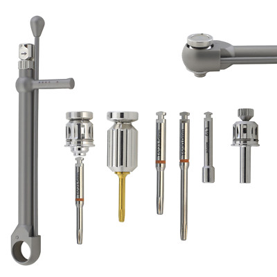 Implant Torque Wrench Nobel Biocare Screwdriver UniGrip Drivers Manual Adapter