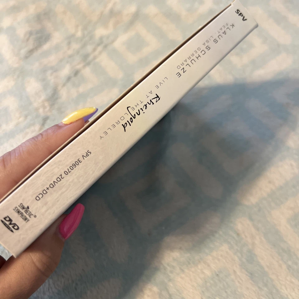 KLAUS SCHULZE - Rheingold: Live At The Loreley! 2 DVD & 2 CD BoxSet RARE OOP* Foto 3 de 4