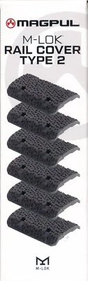 MAGPUL M-LOK Rail Cover, Type 2 MAG603 BLACK / BLK