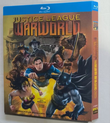 Justice League: Warworld (2023) Movie BD 1-Disc All Region Box Set