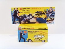 CORGI 272 - JAMES BOND CITROEN 2cv For Your Eyes Only - Display box & tray ONLY.