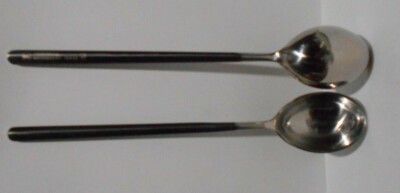 Lot of 2 New WOODMAX KY NSF 18/8 Utensils Stainless Steel Scoop 2 Tablespoon