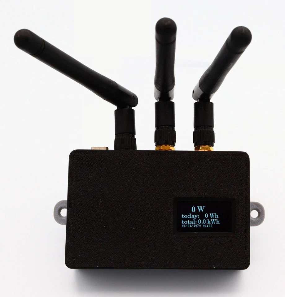 DIAMEX DX-DTU Duo für Hoymiles HM HMS/HMT-Serie Wechelrichter 3 Antennen OpenDTU