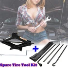 2009-2016 Ford F150 Spare Tire Tool Kit Pack Replacement + Sissor Jack W/-Handle