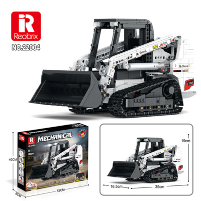 REOBRIX 22004 | RC-Control Bobcat Raupenlader 1.366 Klemmbausteine NEU & OVP