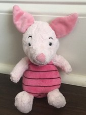 Disney PIGLET Mini Bean Bag Plush Pooh  Friends Stuffed Animal Toy 8"
