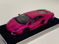 1/43 Looksmart Lamborghini Aventador LP-700 Coupe Flash Pink Aluminum AB1101