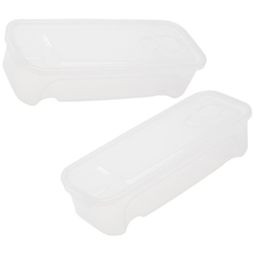 2 Pieces Nudeltopf Für Die Mikrowelle Noodle Pot Nudelkocher Mit Sieb Nudeln - Bild 3 von 12