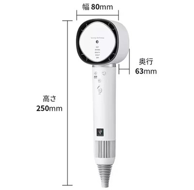 Hair dryer SHARP IB-WX901-W Plasmacluster Drape Flow New | eBay 