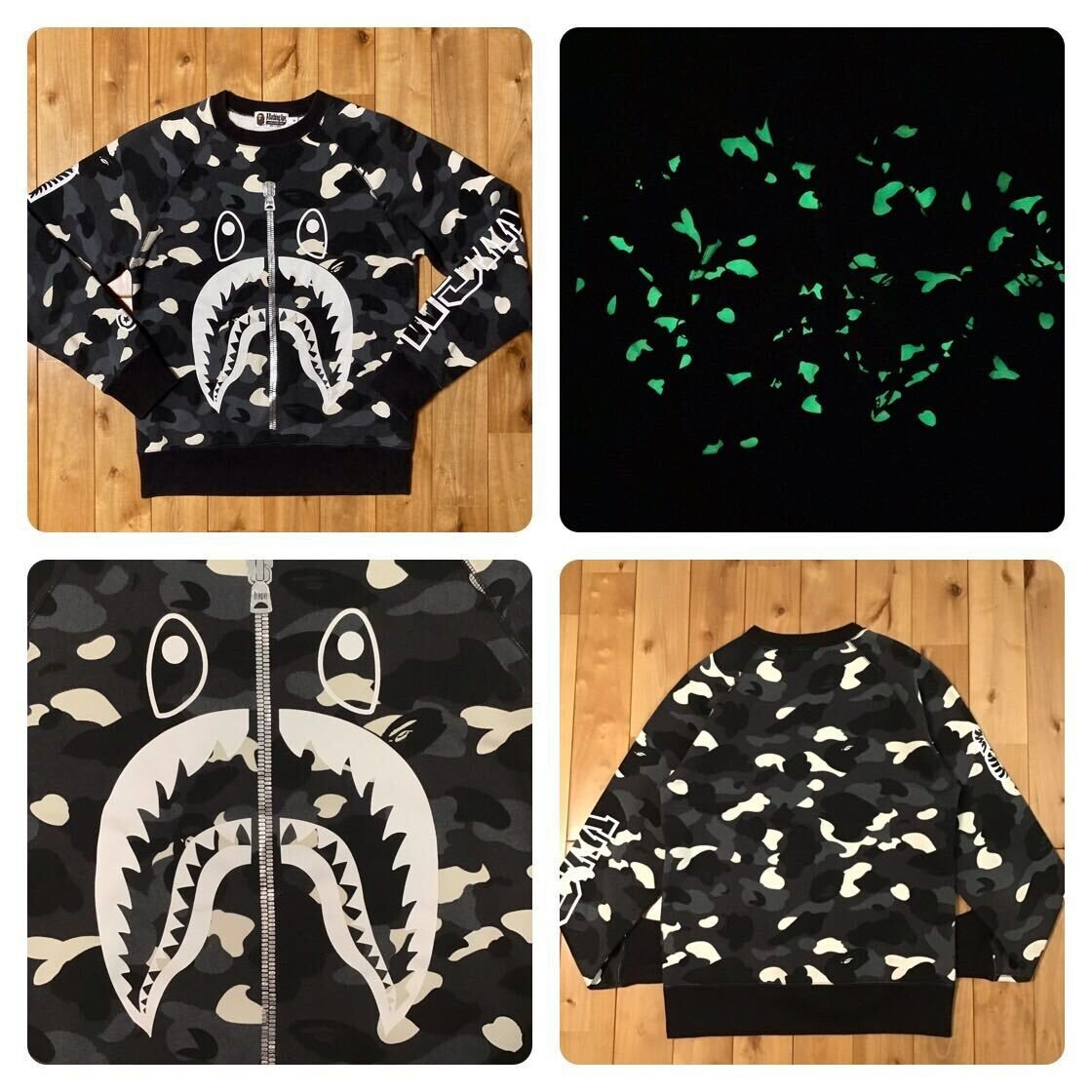 トップス A Bathing Ape CITY CAMO SHARK CREWNECK A BATHING APE® City Camo Shark Crewneck | Bape official website