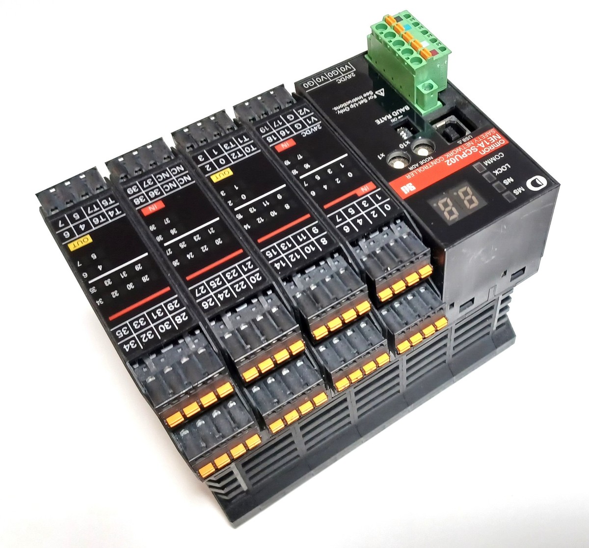 Omron NE1A-SCPU02 Safety PLC Input / Output Network Controller