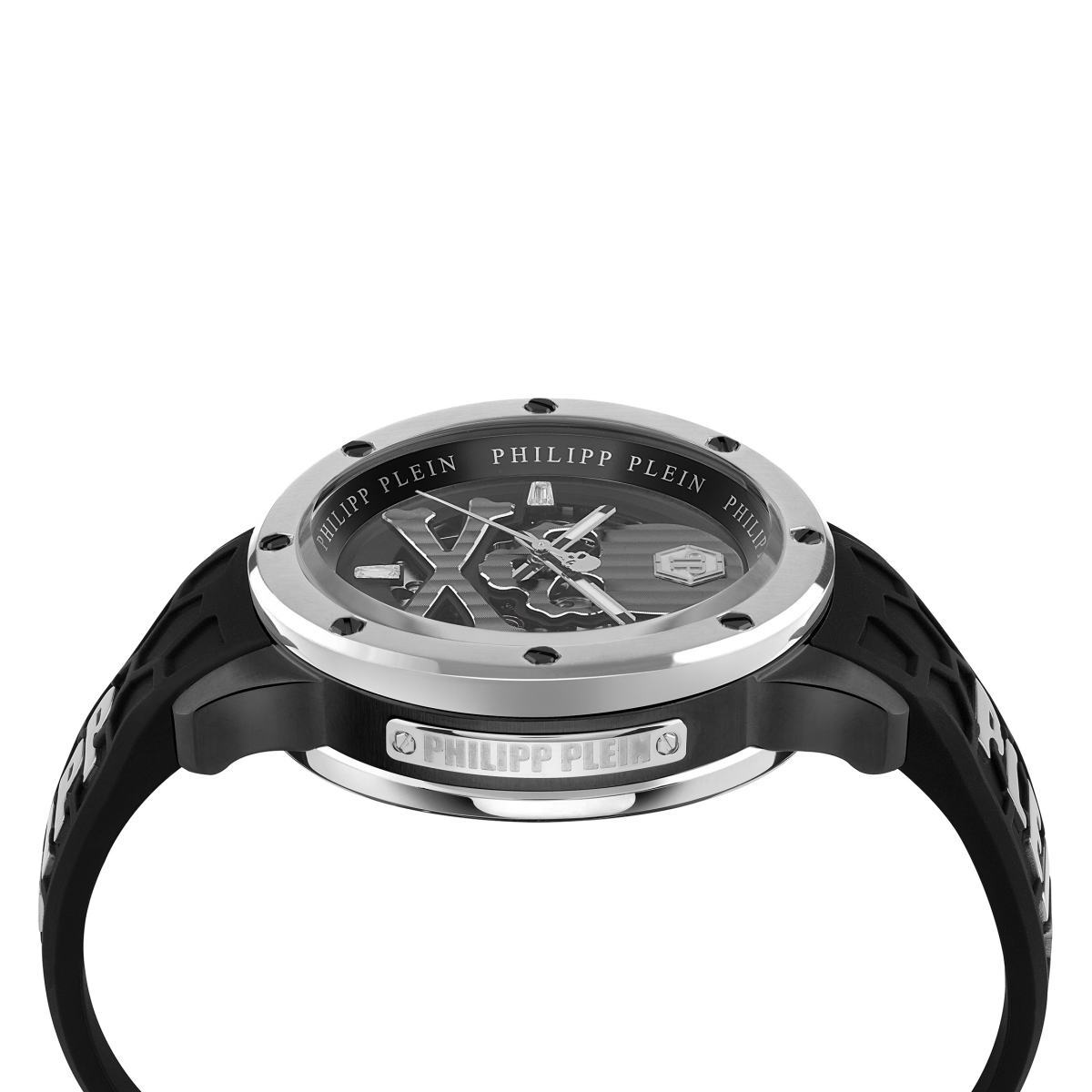 Philipp Plein Uomo Orologio Automatico Plein Ricca PWUAA0123 Silicone