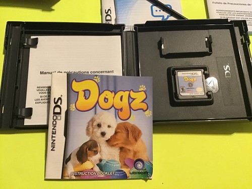 PINK Nintendo DS Lite in Box Konsolensystem mit 3 Spielen Petz Dogsz Mode Hann - Bild 4 von 7