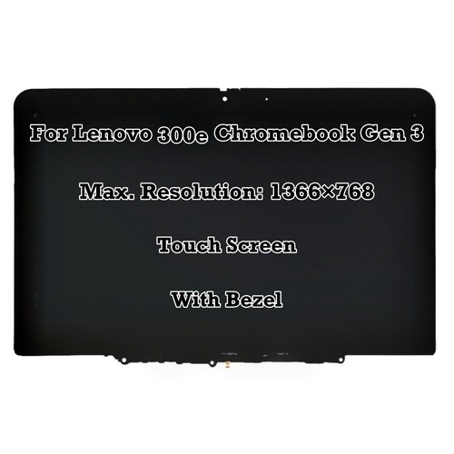LCD Touch Screen Assembly 11.6" Lenovo 300e Chromebook Gen 3 82J9 - Foto 6