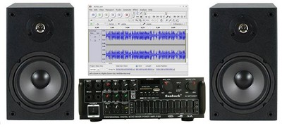 speaker mixer amplifier