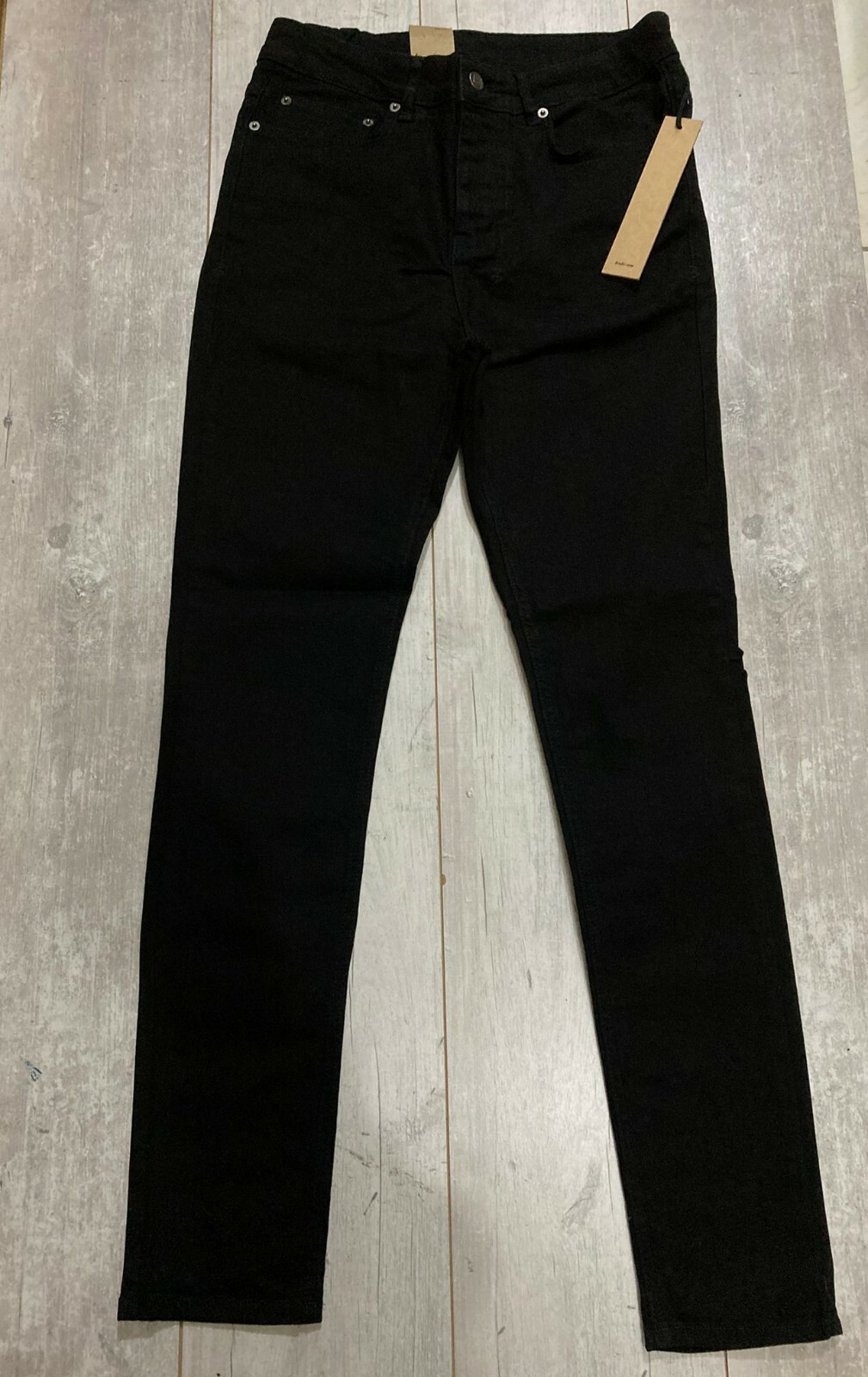Ksubi Chitch Laid Black Denim Jean size 30 Niagamas Lestari Gemilang