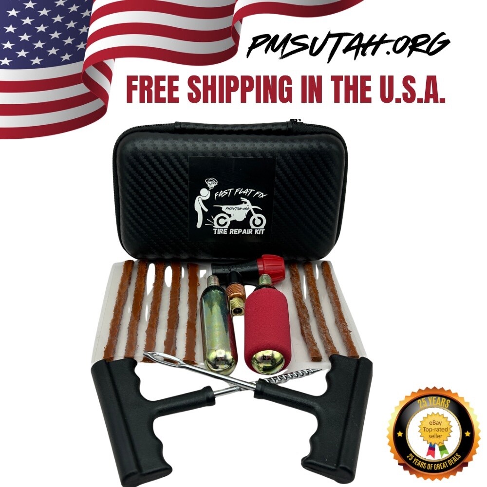 Portable Tire Repair Kit Can-Am Spyder F3 GS Roadstar RT RS-S TNT Trials