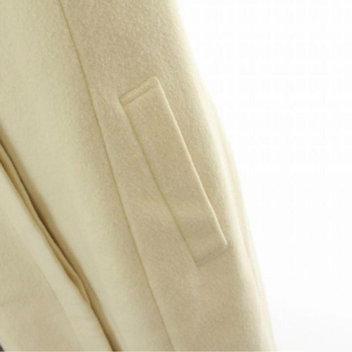 BURBERRY BLUE LABEL Woman's wool coat white Size 38/US:S Authentic - Picture 8 of 8