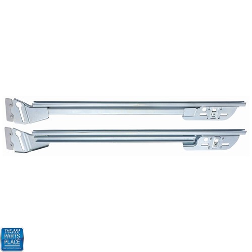 Pair Of Lower Door Glass Channels For Cadillac Convertible & Hardtop 1961-1964 - Auto City Classic Left & Right - View #4