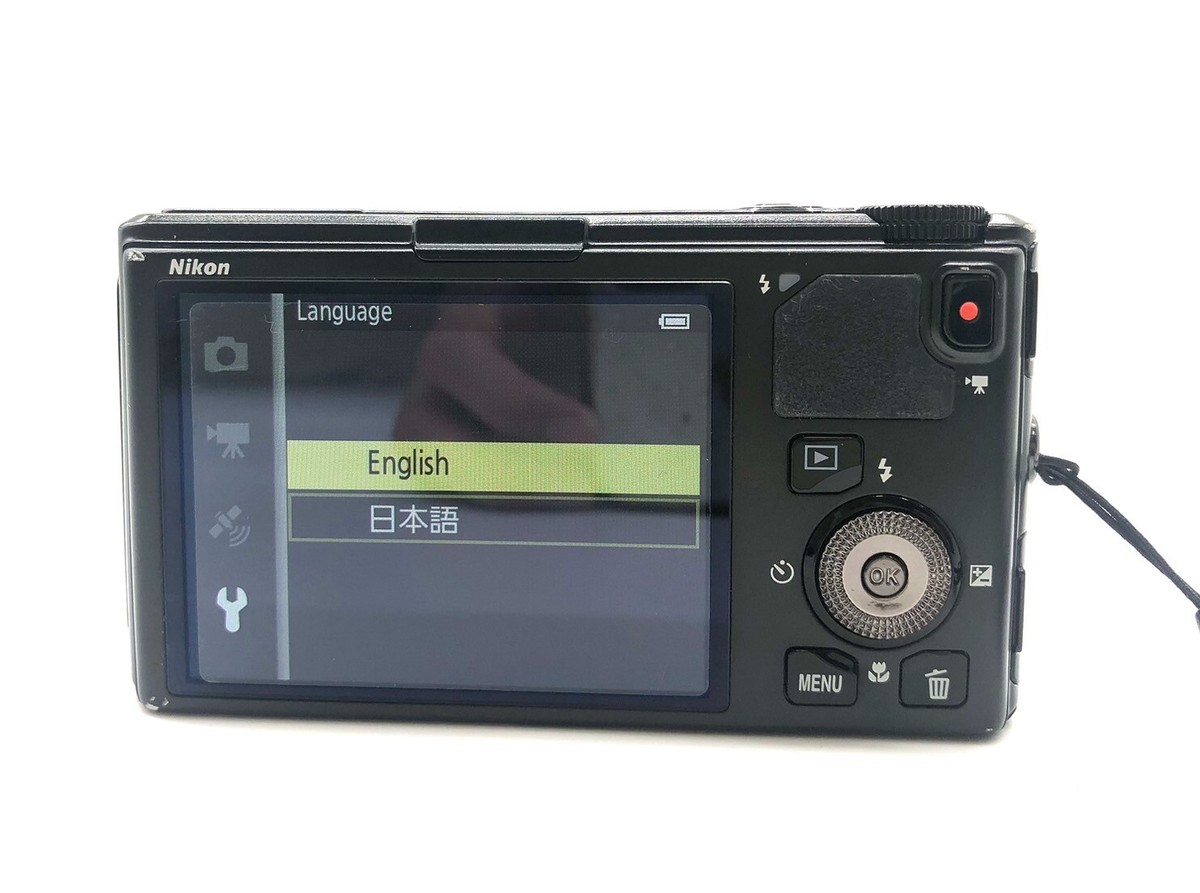 MINT] Nikon CoolPix S9500 Black 18.1MP 22x Zoom digital camera