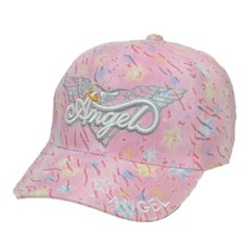 Angel Wings Pink Hearts Glitter Girls Teens F...