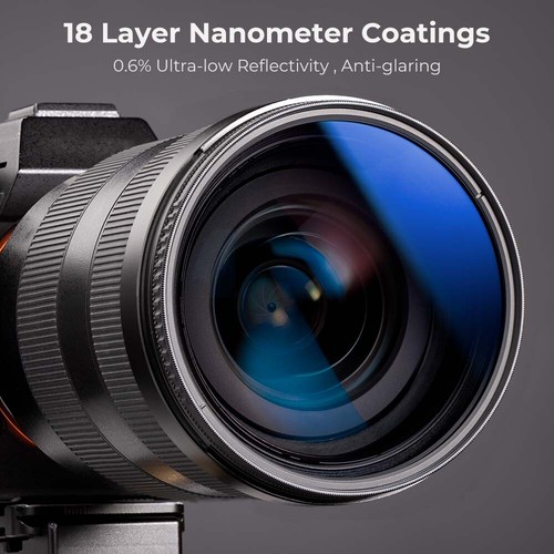 K&F Concept CPL Polarizer Lens Filter Ultra-Slim 43/49/52/55/58/62/67/72/77/82mm - Picture 47 of 117