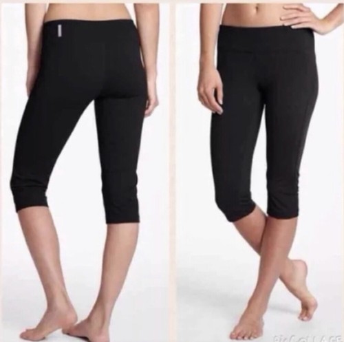 Solid Legging Pant Crop Yoga 
