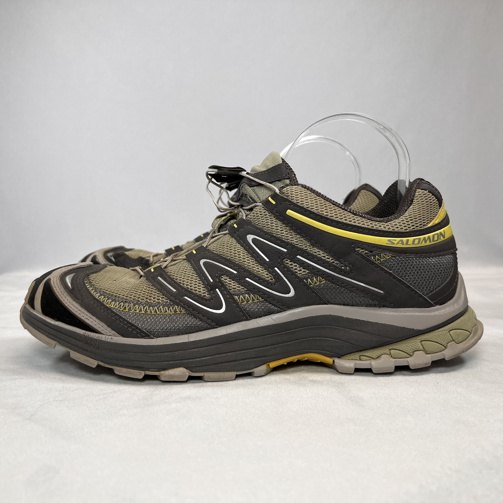 Scarpe da trekking donna Salomon Contra Grip Ortholite marrone grigio 108672 taglia 10