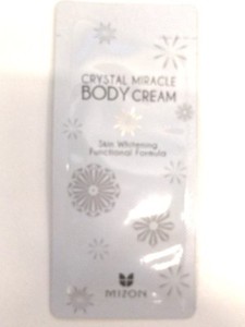 crystal miracle body cream