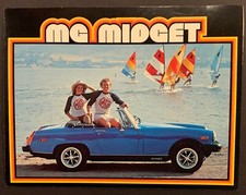 Mint Original! 1979 MG Midget Sales Catalog B...