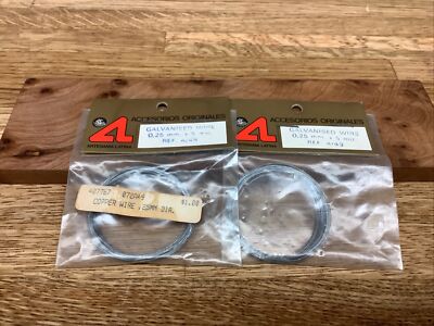 Model Ship - Galvanized Wire 0.25mm - 2 Packs - Artesania Latina -  NOS