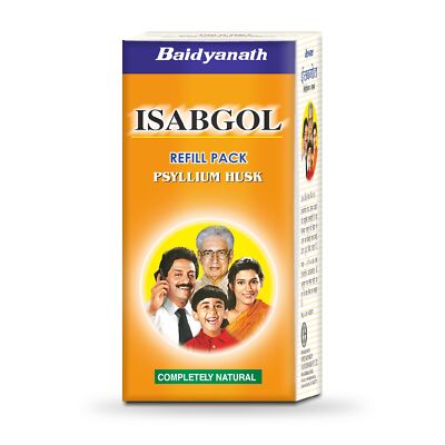 Baidyanath Isabgol (Psyllium Husk) Powder for Healthy Digestive Tract, 100gm