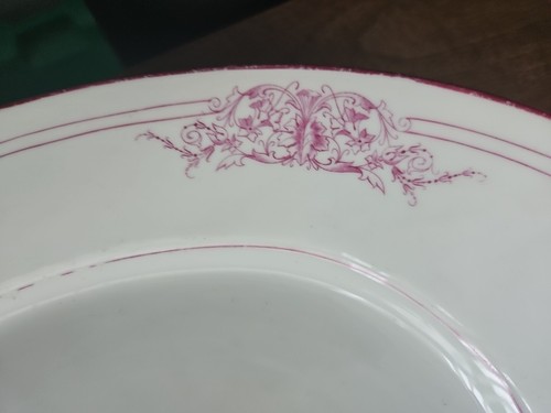antique Carl Tielsch Part Dinner Set 15pce 1875 1909 Silesia Altwasser. - Picture 8 of 11