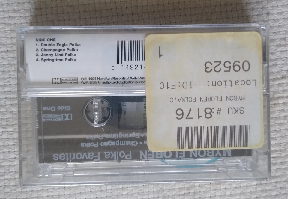 Myron Floren Polka Favorites New/Sealed audio cassette - Image 2 of 2