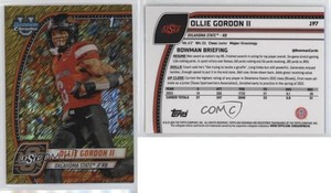 2024 Bowman U Chrome Gold Shimmer Refractor /50 Ollie Gordon II #197