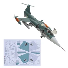 DIY 1/33 US F-104G Starfighter Paper Model Military Puzzle Kit Aircraft Model