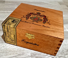 Empty Fuente wooden cigar box