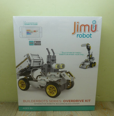 Ubtech Jimu Robot Builderbots Series Overdrive Kit Interactive JRA0203 Sealed