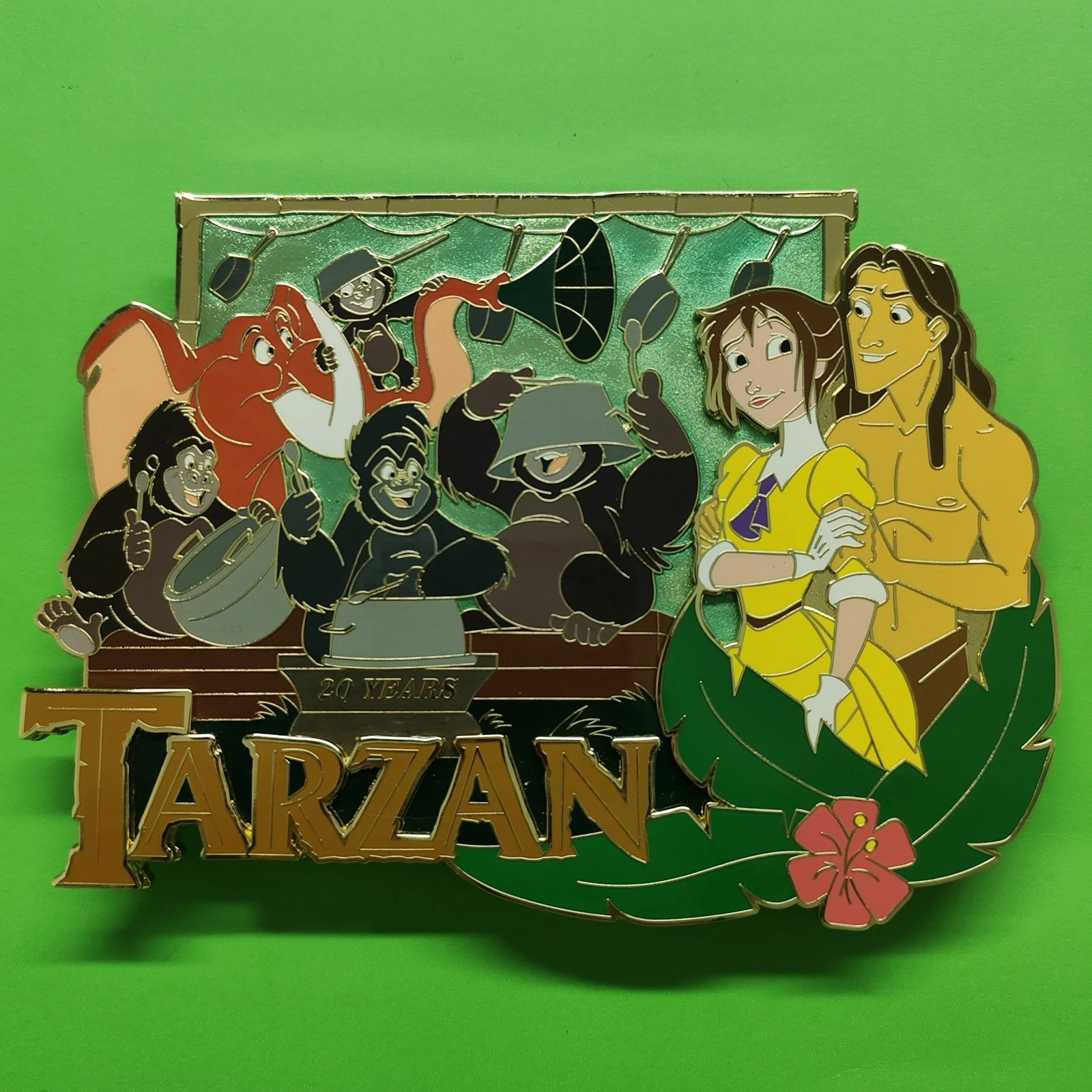 2019 Disney D23 Expo WDI MOG Tarzan Jumbo Pin 20th Anniversary PinLE 200