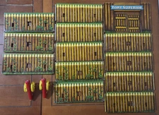 Vintage T Cohn Superior Fort Playset Superior Toy Original W/ 2 Cannons