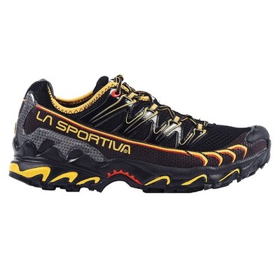 Size 8.5+ - La Sportiva Men's Ultra Raptor Trail Running Shoe Black/Yellow