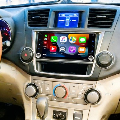 7'' Android 15 For 2008-2013 Toyota Highlander Car Stereo Radio Apple Carplay
