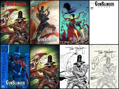 GUNSLINGER SPAWN #50 CVR PICK/SET 1:50 1:100 1:250 1:1000 NM