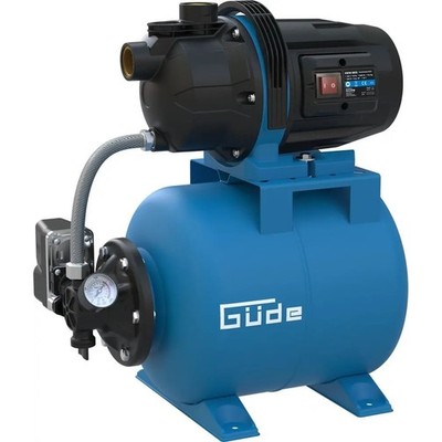 Güde Hauswasserwerk HWW 6035 Gartenpumpe 600W 3,5bar Druckkessel