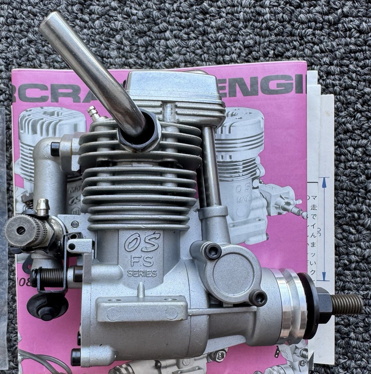 4ストロークエンジンFS26 O.S. FS 26S-C 四ストロークエンジン OS FS