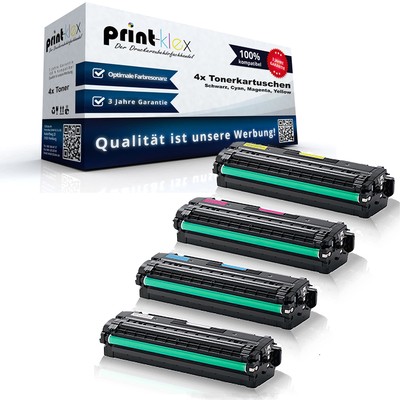 4x Rebuild Tonerkartuschen für Samsung ProXpress-C-3060-FR-premium-line BK C M Y