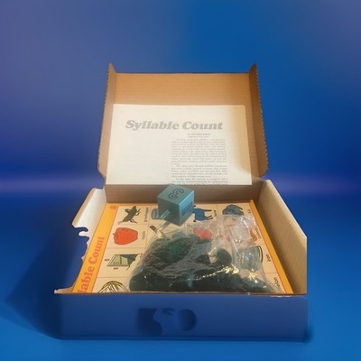 Syllable Count Homeschooling Or Classroom Games Vintage