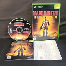 Mace Griffin Bounty Hunter Microsoft Xbox Game Disc M Black Label NTSC-U/C