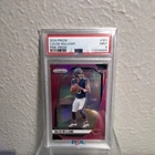 Panini 2024 Prizm Rookies Caleb Williams #301 RC Pink Prizm Chicago Bears PSA