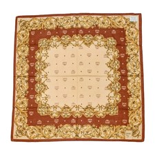 Unused Vintage MCM Handkerchief Neckerchief Bandana Pocket Square 18"